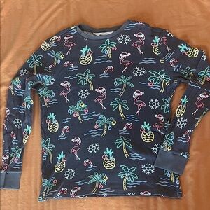 Chubbies Christmas tropical neon thermal Longsleeve